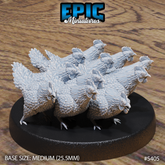 Chicken Swarm 3D-printed model